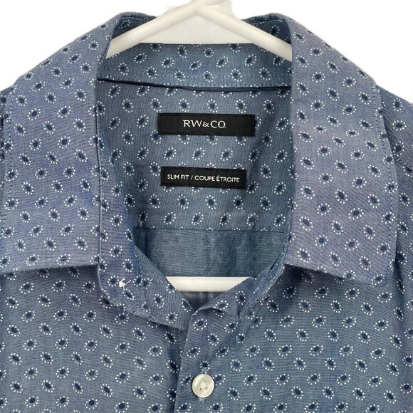 RW&CO Dress Shirt - XS - Like New - Picture 2 of 3